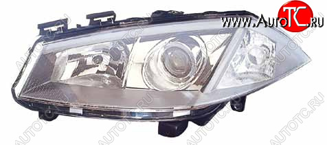 10 599 р. Левая фара (с электрокорректором, ксенон) BodyParts Renault Megane седан  дорестайлинг (2002-2006)  с доставкой в г. Майкоп