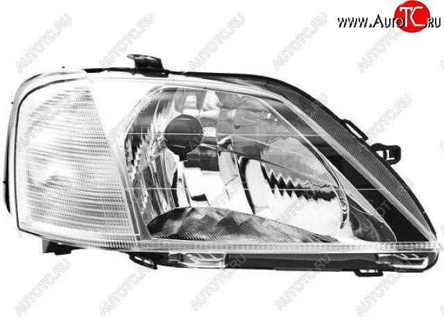3 699 р. Правая фара (под корректор) DEPO Renault Logan 1 дорестайлинг (2004-2010)  с доставкой в г. Майкоп