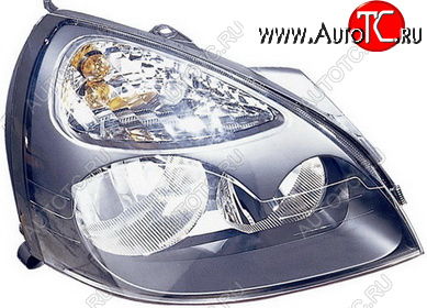 5 249 р. Правая фара (под корректор) DEPO  Renault Clio  BB (2001-2012) рестайлинг, хэтчбэк 5 дв.  с доставкой в г. Майкоп
