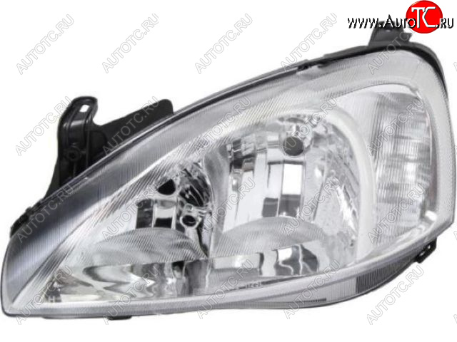 6 999 р. Левая фара (c электрокорректором) DEPO  Opel Corsa  C (2000-2006)  с доставкой в г. Майкоп