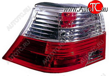 12 599 р. GOLF ФОНАРЬ ЗАДН ВНЕШН Л+П (КОМПЛЕКТ) ТЮНИНГ ПРОЗРАЧ ХРУСТАЛ (DEPO) КРАСН-БЕЛ DEPO vwglf98-740rw-n  с доставкой в г. Майкоп