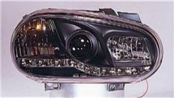 29 999 р. GOLF ФАРА Л+П (КОМПЛЕКТ) ТЮНИНГ ЛИНЗОВАН (DEVIL EYES) (SONAR) ВНУТРИ ЧЕРН SONAR vwglf98-008b-n  с доставкой в г. Майкоп. Увеличить фотографию 1