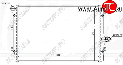 4 549 р. GOLF РАДИАТОР ОХЛАЖДЕН (см.каталог) BODYPARTS vwglf04-918  с доставкой в г. Майкоп