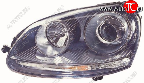 17 999 р. Левая фара (с электрокорректором, ксенон) BodyParts Volkswagen Golf 5 хэтчбэк (2003-2009)  с доставкой в г. Майкоп