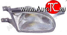 3 879 р. Правая фара (под корректор) DEPO  Hyundai Accent  1 X3 (1997-2000) седан рестайлинг  с доставкой в г. Майкоп