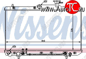5 799 р. ACCENT РАДИАТОР ОХЛАЖДЕН AT BODYPARTS hnacc00-910  с доставкой в г. Майкоп