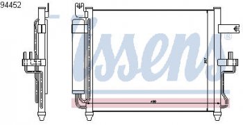 3 699 р. ACCENT КОНДЕНСАТОР КОНДИЦ MT BODYPARTS hnacc00-930  с доставкой в г. Майкоп. Увеличить фотографию 1