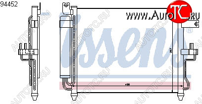 3 699 р. ACCENT КОНДЕНСАТОР КОНДИЦ MT BODYPARTS hnacc00-930  с доставкой в г. Майкоп