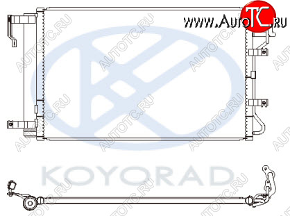 5 849 р. CERATO КОНДЕНСАТОР КОНДИЦ (KOYO) KOYORAD kacet04-932  с доставкой в г. Майкоп