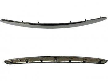 Молдинг решетки радиатора (пр-во Китай) BODYPARTS KIA Cerato 2 TD седан (2008-2013) (хром)