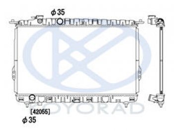 8 799 р. SONATA {SONATA 99-01} РАДИАТОР ОХЛАЖДЕН MT (KOYO) KOYORAD hnson02-910  с доставкой в г. Майкоп. Увеличить фотографию 1