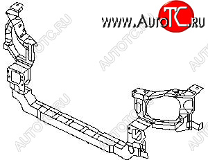 4 299 р. SONATA СУППОРТ РАДИАТОРА НИЖН (Тайвань) TYG hnson02-380  с доставкой в г. Майкоп