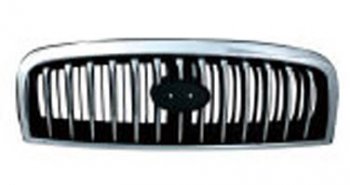 Решетка радиатора (пр-во Китай) BODYPARTS Hyundai Sonata  EF (2001-2013) рестайлинг ТагАЗ (молдинг хром)