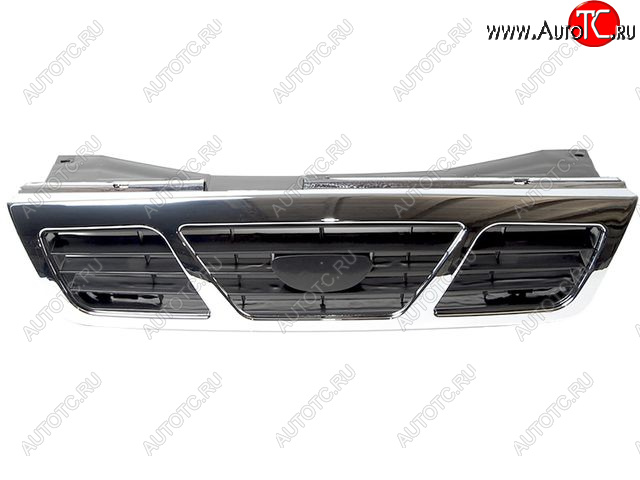 1 129 р. Решетка радиатора (пр-во Китай) BODYPARTS  Daewoo Nexia  дорестайлинг (1995-2008) (хром)  с доставкой в г. Майкоп