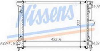 3 499 р. PASSAT РАДИАТОР ОХЛАЖДЕН (NISSENS) (NRF) (GERI) (см.каталог) NISSENS vwpas88-914  с доставкой в г. Майкоп. Увеличить фотографию 1