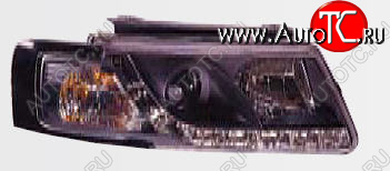 28 549 р. PASSAT ФАРА Л+П (КОМПЛЕКТ) ТЮНИНГ ЛИНЗОВАН (DEVIL EYES) , ЛИТОЙ УК.ПОВОР (SONAR) ВНУТРИ ЧЕРН SONAR vwpas97-005b-n  с доставкой в г. Майкоп
