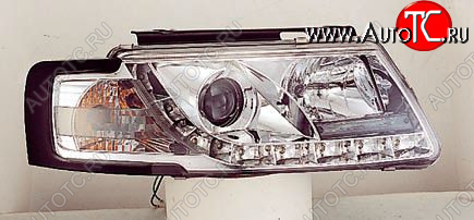 26 949 р. PASSAT ФАРА Л+П (КОМПЛЕКТ) ТЮНИНГ ЛИНЗОВАН (DEVIL EYES) , ЛИТОЙ УК.ПОВОР (SONAR) ВНУТРИ ХРОМ SONAR vwpas97-005h-n  с доставкой в г. Майкоп