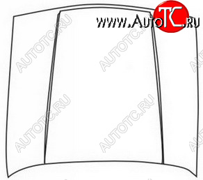 2 499 р. 440 (460) КАПОТ BODYPARTS vv44091-330  с доставкой в г. Майкоп