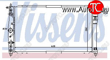 3 399 р. LANOS РАДИАТОР ОХЛАЖДЕН 1.3 1.5 1.6 AT MT BODYPARTS dwlan97-911  с доставкой в г. Майкоп