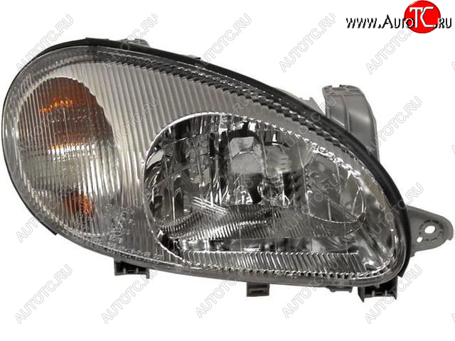 2 899 р. Правая фара (под корректор) BODYPARTS Chevrolet Lanos T100 седан (2002-2017)  с доставкой в г. Майкоп