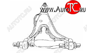 4 099 р. S70 {V70 97-02850 91-96} РЫЧАГ ПЕРЕДН ПОДВЕСКИ ЛЕВ НИЖН С ТУРБО (Тайвань) SH vvs7097-811-l  с доставкой в г. Майкоп