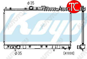8 549 р. GALANT РАДИАТОР ОХЛАЖДЕН MT 2 2.4 2.5 BODYPARTS mbgal97-914  с доставкой в г. Майкоп