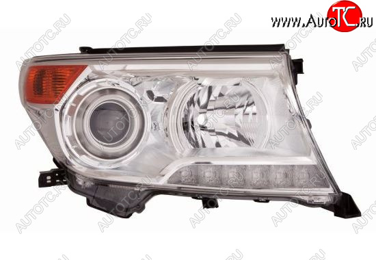 35 549 р. Правая фара (ксенон) DEPO Toyota Land Cruiser 200 1-ый рестайлинг (2012-2015)  с доставкой в г. Майкоп