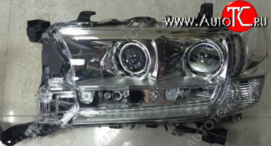 58 999 р. Левая фара (с светодиод. модулем, линзован) BodyParts Toyota Land Cruiser 200 2-ой рестайлинг (2015-2021)  с доставкой в г. Майкоп