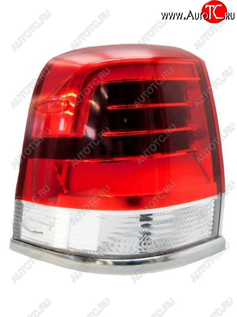 5 549 р. Левый фонарь (диодная) BODYPARTS Toyota Land Cruiser 200 2-ой рестайлинг (2015-2021)  с доставкой в г. Майкоп