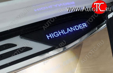 31 999 р. HIGHLANDER ПОРОГ-ПОДНОЖКА Л+П (КОМПЛЕКТ) С ПОДСВЕТ BODYPARTS tyhig12-4a0-n  с доставкой в г. Майкоп