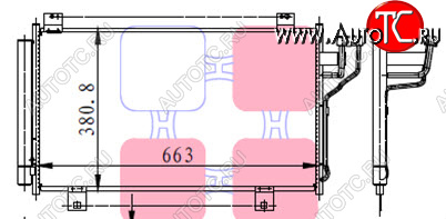 6 199 р. 3 (MAZDA 6 13-) КОНДЕНСАТОР КОНДИЦ BODYPARTS mzx0313-931  с доставкой в г. Майкоп