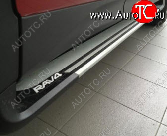 8 749 р. RAV4 ПОРОГ-ПОДНОЖКА Л+П (КОМПЛЕКТ) BODYPARTS tyrv413-4a0-n  с доставкой в г. Майкоп