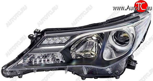 21 349 р. Левая фара (под корректор, диодная) DEPO Toyota RAV4 XA40 5 дв. дорестайлинг (2012-2015)  с доставкой в г. Майкоп