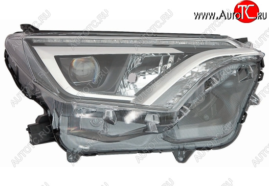 42 799 р. Правая фара (с электрокорректором, диодная) DEPO  Toyota RAV4  XA40 (2015-2019) 5 дв. рестайлинг  с доставкой в г. Майкоп
