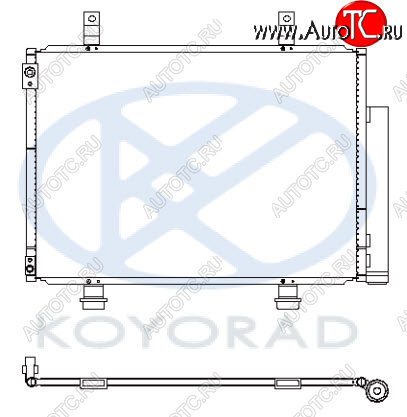 12 199 р. SWIFT КОНДЕНСАТОР КОНДИЦ (KOYO) KOYORAD szswf11-930  с доставкой в г. Майкоп