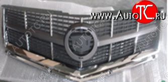 14 249 р. Решетка радиатора (пр-во Китай) BODYPARTS Cadillac SRX дорестайлинг (2010-2012) (хром)  с доставкой в г. Майкоп