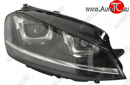 18 999 р. Правая фара (с электрокорректором, ксенон) BodyParts Volkswagen Golf 7 дорестайлинг, хэтчбэк 5 дв. (2012-2017)  с доставкой в г. Майкоп