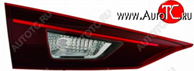 0 р. Левый фонарь (внутренний) DEPO Mazda 3/Axela BM дорестайлинг седан (2013-2016)  с доставкой в г. Майкоп
