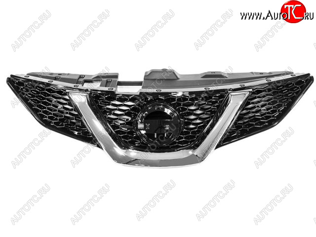 3 899 р. QASHQAI (ШИРОКАЯ, ДЛЯ КИТАЯ! См ФОТО ) РЕШЕТКА РАДИАТОРА (Китай) BODYPARTS nnqas14-100  с доставкой в г. Майкоп