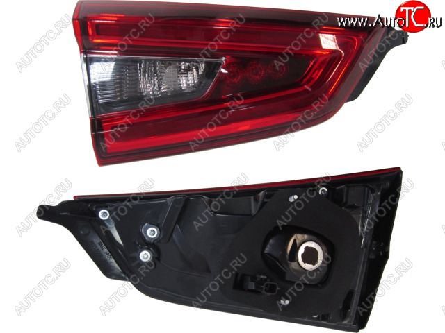 5 449 р. Левый фонарь (внутренний, диодный) BODYPARTS Nissan Qashqai 2 J11 рестайлинг (2017-2022)  с доставкой в г. Майкоп