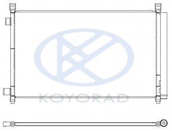 13 999 р. X-TRAIL КОНДЕНСАТОР КОНДИЦ 2.5 (KOYO) KOYORAD nnxtr15-930  с доставкой в г. Майкоп. Увеличить фотографию 1