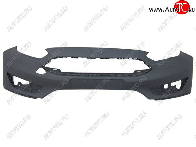 3 599 р. Передний бампер BODYPARTS Ford Focus 3 седан рестайлинг (2014-2019) (неокрашенный)  с доставкой в г. Майкоп