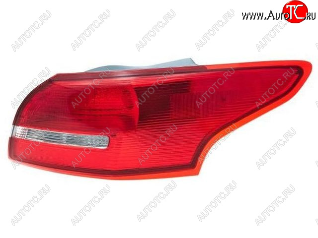 3 399 р. Правый фонарь DEPO Ford Focus 3 седан рестайлинг (2014-2019)  с доставкой в г. Майкоп