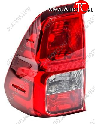 6 199 р. Левый фонарь DEPO Toyota Hilux AN120 дорестайлинг (2016-2020)  с доставкой в г. Майкоп