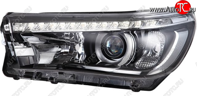 36 199 р. Левая фара (под корректор, диодная) BodyParts Toyota Hilux AN120 1-ый рестайлинг (2017-2020)  с доставкой в г. Майкоп
