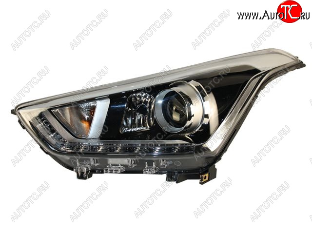 14 249 р. Левая фара (диодная) BODYPARTS Hyundai Creta GS дорестайлинг (2015-2019)  с доставкой в г. Майкоп