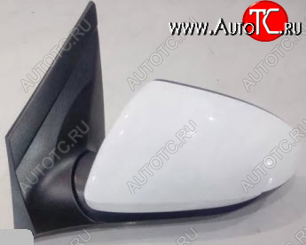 2 889 р. Боковое левое зеркало (электрическое, с подогревом) BODYPARTS Hyundai Solaris HCR седан дорестайлинг (2017-2020) (неокрашенное)  с доставкой в г. Майкоп