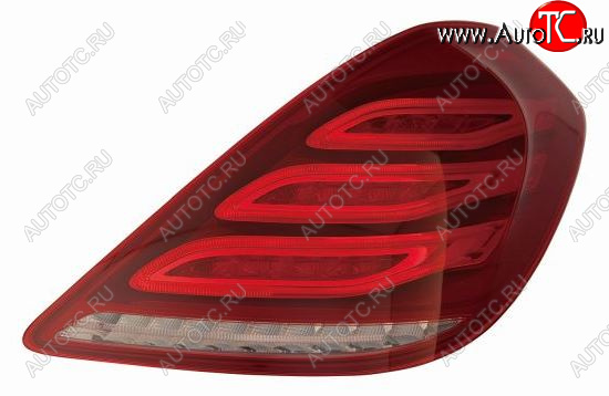 13 249 р. Правый фонарь (диодный) DEPO Mercedes-Benz S class W222 седан гибрид дорестайлинг (2013-2017)  с доставкой в г. Майкоп