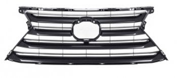 Решетка радиатора (пр-во Китай) BODYPARTS Lexus NX200 Z10 дорестайлинг (2014-2017) (хром)