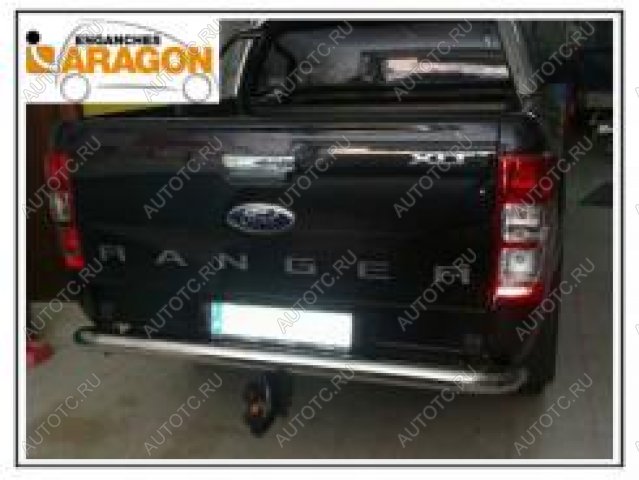 7 349 р. ТСУ для FORD Ranger с бамп. 2012-2019, Тип шара: Горизонтальный, условно-съемный (лебединая шея) (A)  Форд Ранджер Aragon e2015ca  с доставкой в г. Майкоп